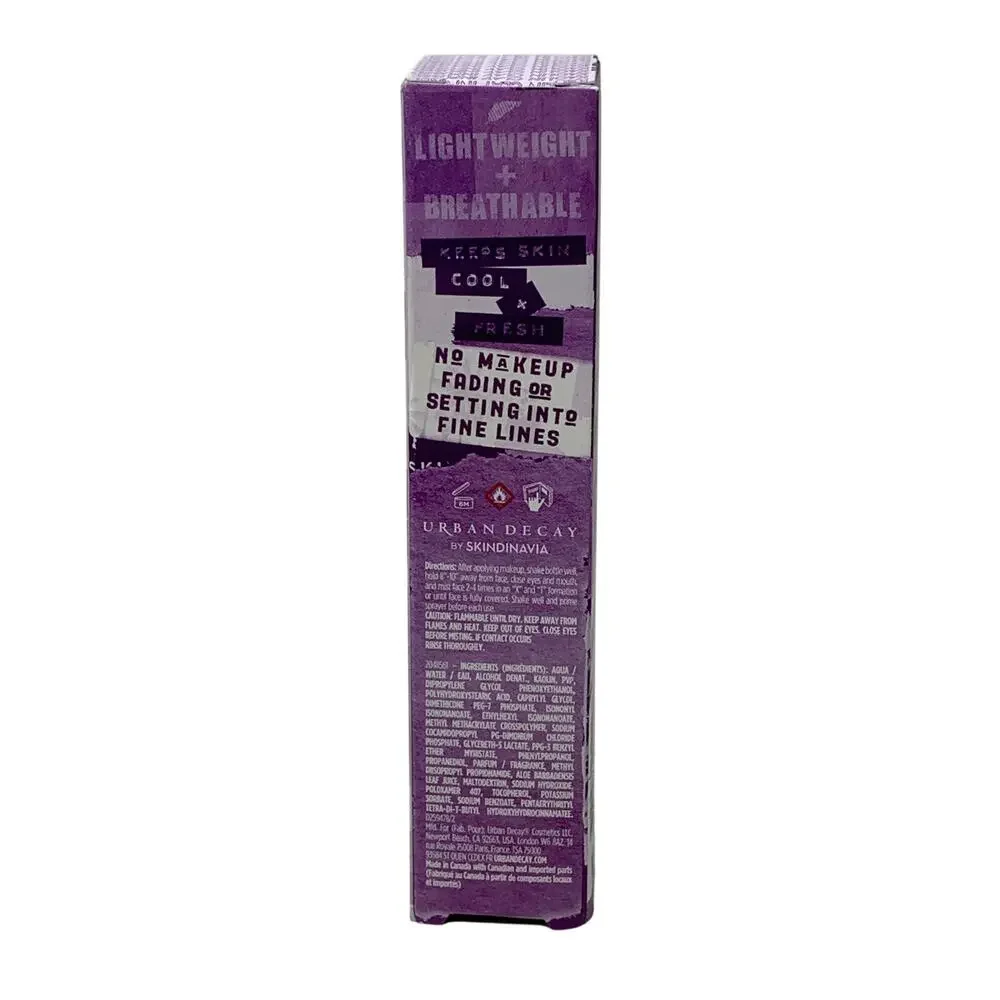 Urban Decay All Nighter Ultra Matte Makeup Setting Spray Travel Size 1 Oz